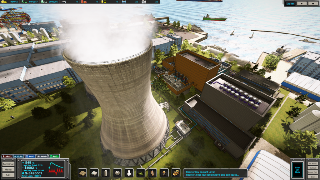 Nuclear Engineer Tycoon — turbine hall