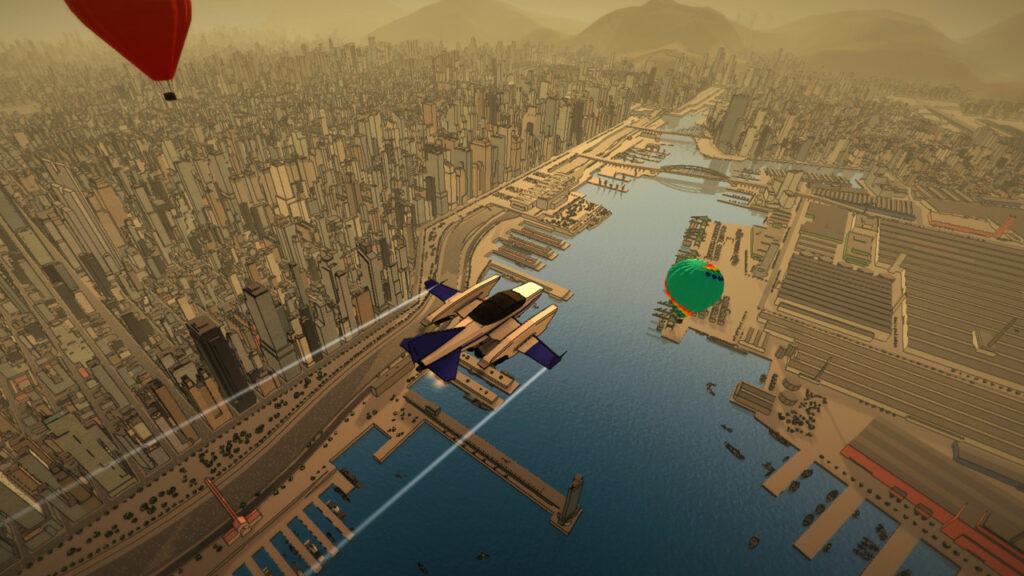 Infinite Skyline — mission view